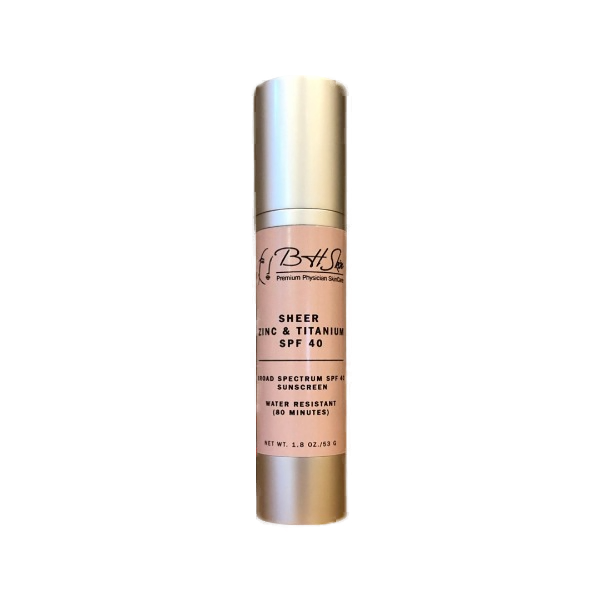 BHSkin Sheer Zinc and Titanium SPF 40 (Water Resistant)